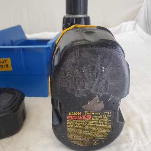 Dewalt 18V XRP DC720 Cordless Drill Driver with Batteries LOT-518 - Thumbnail 9