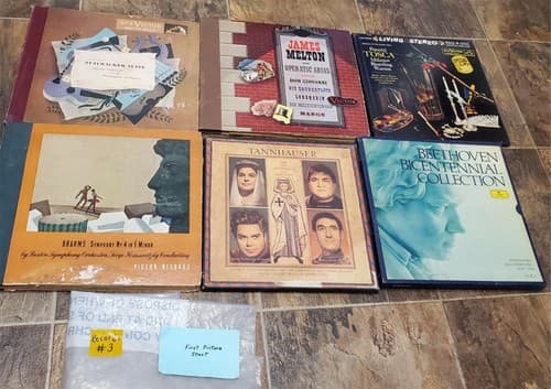 Lot of 6 RCA Victor Record Sets - Beethoven, Brahms, Nutcracker, Melton #3 - Image 1