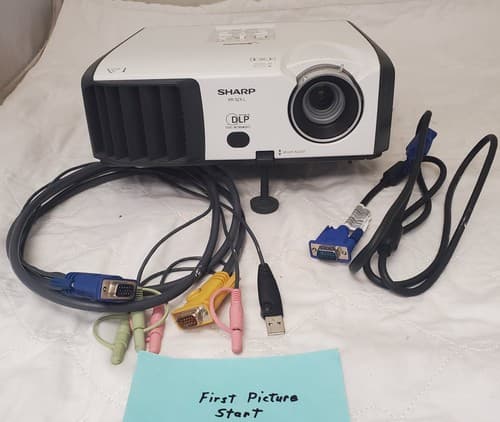 Sharp Notevision XR-32X DLP Multi-Media 2600 Lumens Projector - Image 1