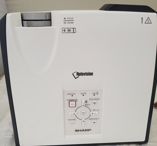 Sharp Notevision XR-32X DLP Multi-Media 2600 Lumens Projector - Thumbnail 6