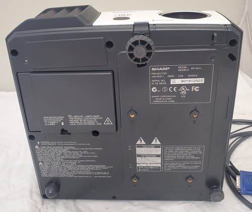 Sharp Notevision XR-32X DLP Multi-Media 2600 Lumens Projector - Thumbnail 10