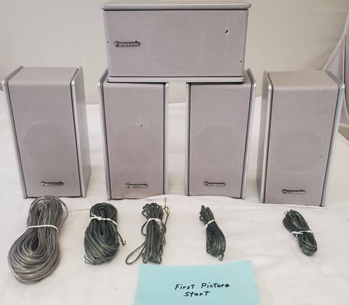 Panasonic SB-FS803A, SB-PC803 Home Theater 5.1 Surround Sound Speakers - Image 1