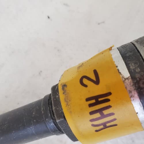 Cleco 8ROW Air Tools Pneumatic Aircraft Hammer Rivet Tool HHH-2 - Thumbnail 2