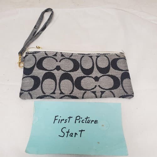 Coach Small Money Wrist Wallet Purse - Image 1