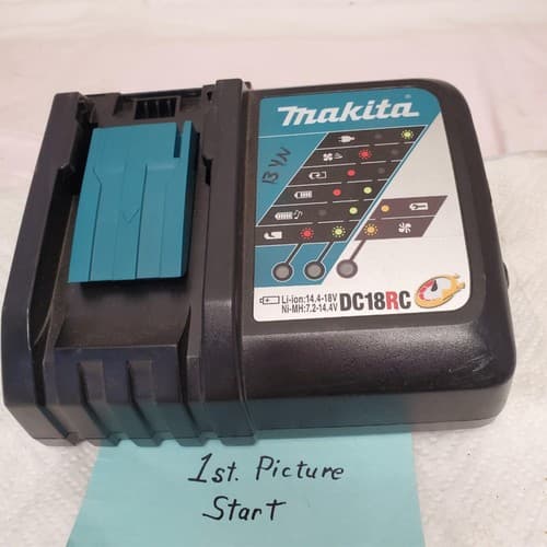 Makita DC18RC 18V Rapid Battery Charger Li-Ion Fast Charging Tool LOT-536 - Image 1