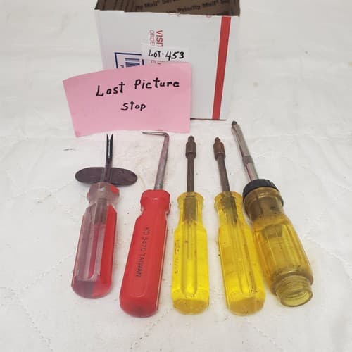 Lot of 5 Assorted Screwdriver and Pick Tool Set LOT-453 - Thumbnail 5