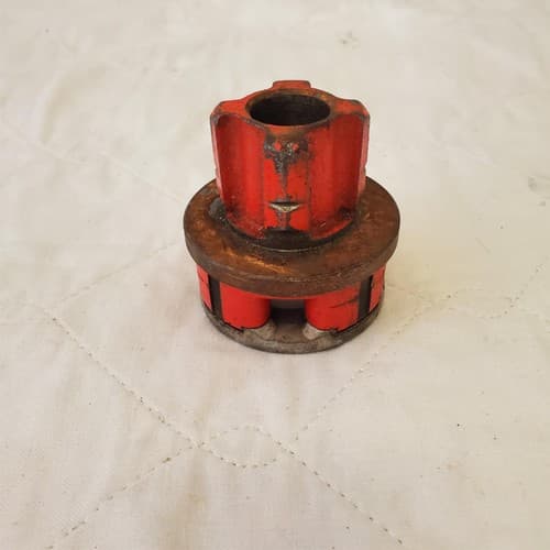 Vintage RIDGID 1/2" Die Head Complete For O-R Drop Head Pipe Threader Tool - Thumbnail 2