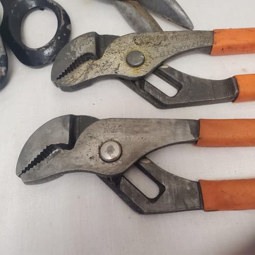 Assorted Sewing Scissors Aviation Snips with Adjustable Pliers LOT-971 - Thumbnail 10