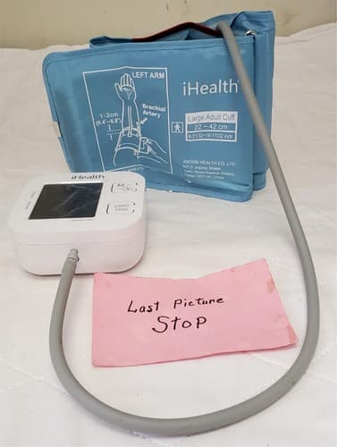 IHealth Track Smart BP Monitor KN-550BT Upper Arm Cuff Bluetooth FDA Device - Thumbnail 6