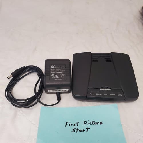 Siemens 060-D141-A39 Speed Stream 4100 Ethernet Adsl Modem with AC Adapter - Image 1