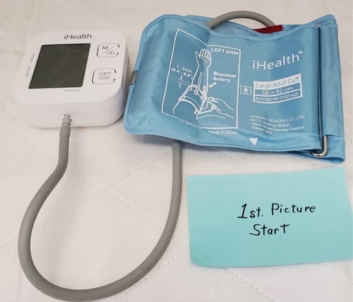 IHealth Track Smart BP Monitor KN-550BT Upper Arm Cuff Bluetooth FDA Device - Image 1