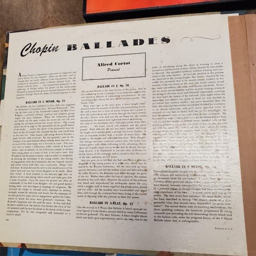 Lot of 5 RCA Victor Record Sets - Otello, Chopin, Lucia, Ballades #1 - Thumbnail 14