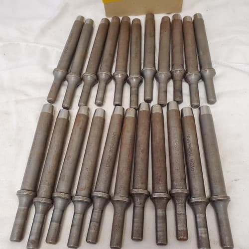 Lot of 22 Universal Tools Head Rivets For Air Hammers LOT 77 - Image 1