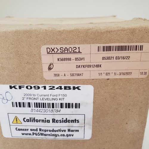 Daystar KF09124BK Suspension Strut Spacer Leveling Kit Fits F-150 Heritage - Thumbnail 2