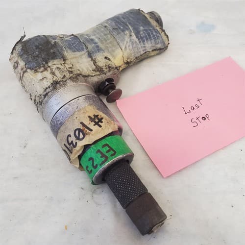 Dotco 15C2991 Pistol Grip Pneumatic Air Drill Air Tool EE-23 - Thumbnail 5