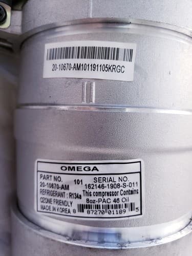 Omega Environmental Technologies 20-10670-AM A/C Compressor - Thumbnail 7
