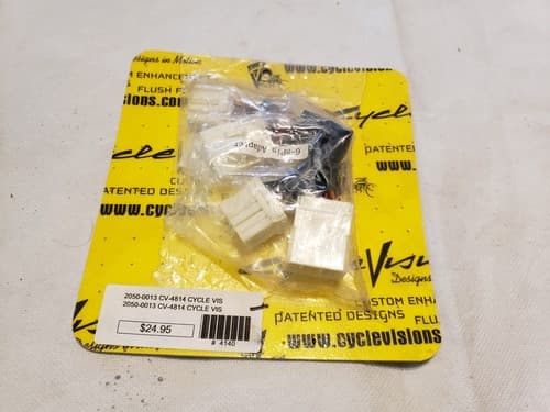 CV4814 6-8 pin Cycle Plug Adapter for 04-05 XL's Part 2050-0013 - Image 1