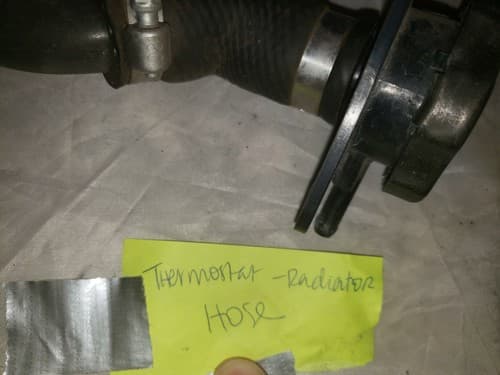 2000 Yamaha Royal Star Thermostat Radiator Hose - Thumbnail 4