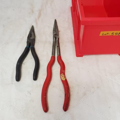 Lot of 2 Assorted Safety Wire Pliers Hand Tools LOT-546 - Thumbnail 7