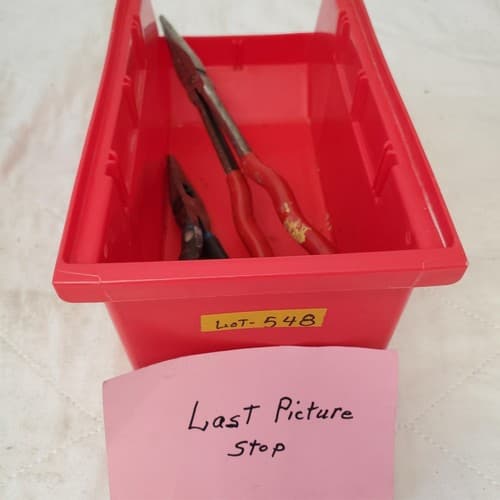 Lot of 2 Assorted Safety Wire Pliers Hand Tools LOT-546 - Thumbnail 8