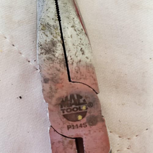 Lot of 2 Assorted Safety Wire Pliers Hand Tools LOT-546 - Thumbnail 4