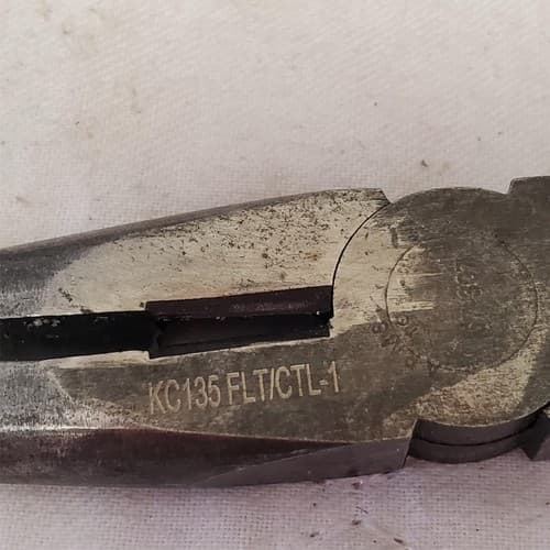 Lot of 2 Assorted Safety Wire Pliers Hand Tools LOT-546 - Thumbnail 6