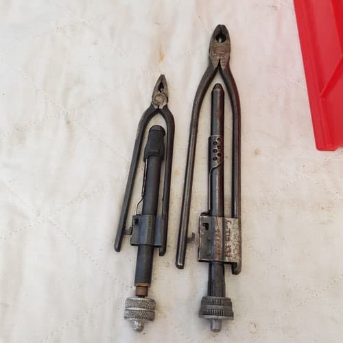 Lot of 2 Assorted Safety Wire Pliers Hand Tools LOT-546 - Thumbnail 4