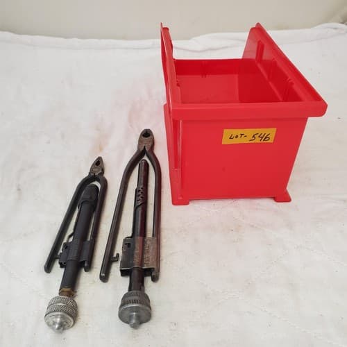 Lot of 2 Assorted Safety Wire Pliers Hand Tools LOT-546 - Thumbnail 3