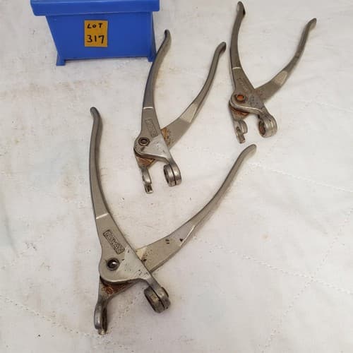 Lot of 3 Taiwan USATCO 04-62 Cleco Pliers Aircraft Tool LOT-317 - Thumbnail 6