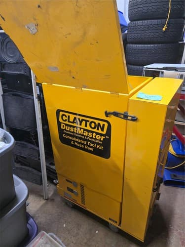 Clayton DustMaster DM104 Consolidated Tool Kit and Hose Reel #1 - Image 1