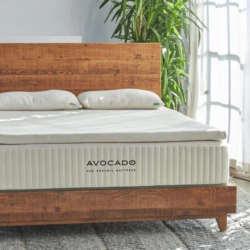 Avocado Eco Organic Mattress Topper King Size 3 inch Plush $649 - Thumbnail 3