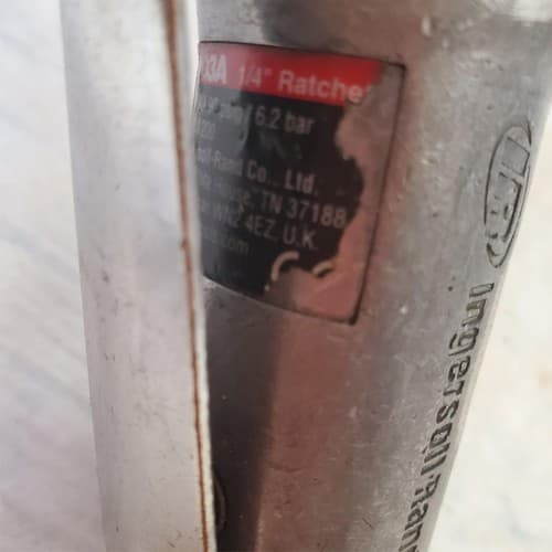 Ingersoll-Rand 103A Heavy Duty Pneumatic Air Ratchet Wrench Air Tool PP26 - Thumbnail 5
