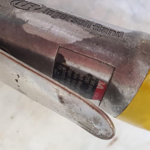 Ingersoll-Rand Heavy Duty Pneumatic Air Ratchet Wrench Air Tool PP24 - Thumbnail 4