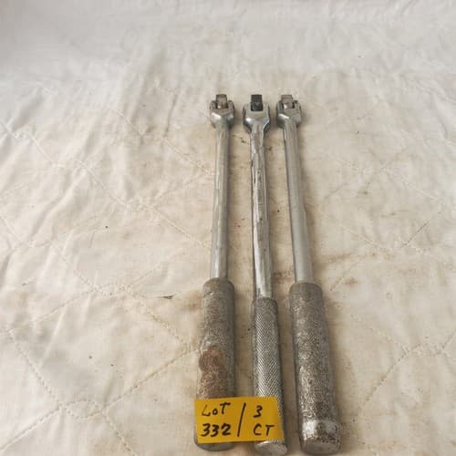 Lot of 3 PROTO & Other Drive Flex Head Breaker Bar Extension LOT 332 - Thumbnail 2