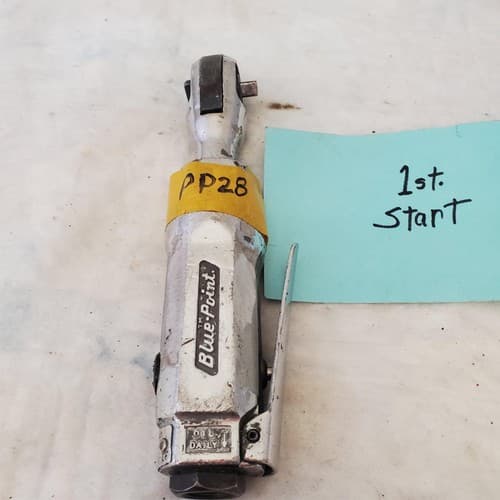 Blue Point AT200D 1/4" Heavy Duty Pneumatic Air Ratchet Wrench Air Tool PP28 - Image 1