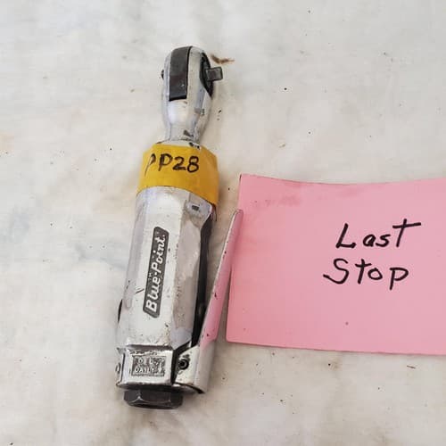 Blue Point AT200D 1/4" Heavy Duty Pneumatic Air Ratchet Wrench Air Tool PP28 - Thumbnail 5