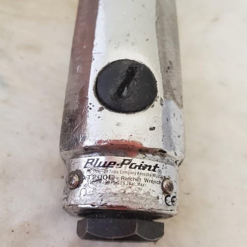 Blue Point AT200D 1/4" Heavy Duty Pneumatic Air Ratchet Wrench Air Tool PP28 - Thumbnail 4