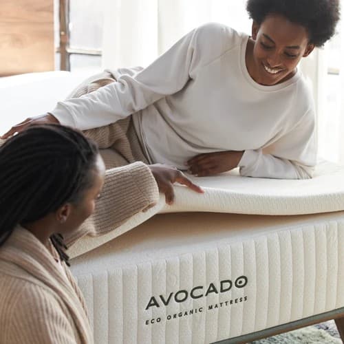 Avocado Eco Organic Mattress Topper Twin XL Size 2 inch Medium $259 - Image 1