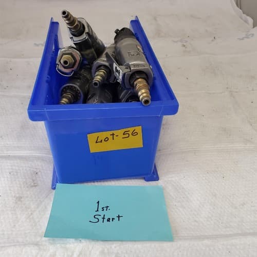 Lot of 10 Heavy Duty Air Pneumatic Ratchet Wrench Blue Point/Ingersoll Rand #56 - Image 1