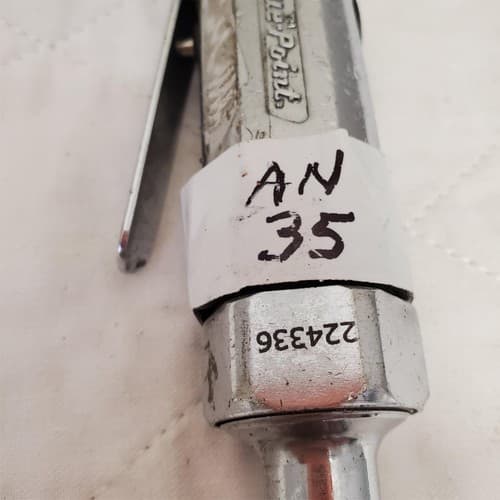 Blue Point AT200D 150 RPM Pneumatic Air Ratchet Wrench AN-35 - Thumbnail 2