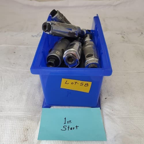 Lot of 11 Heavy Duty Air Pneumatic Ratchet Wrench Blue Point/Ingersoll Rand #58 - Image 1