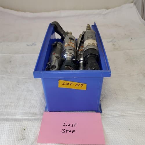 Lot ot 11 Heavy Duty Air Pneumatic Ratchet Wrench Blue Point/Ingersoll Rand #57 - Thumbnail 6