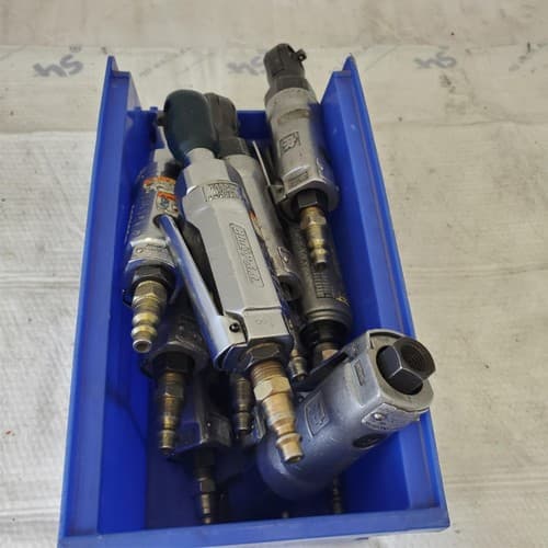 Lot ot 11 Heavy Duty Air Pneumatic Ratchet Wrench Blue Point/Ingersoll Rand #57 - Thumbnail 5