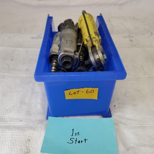 Lot of 11 Blue Point/Ingersoll Rand/Snap On Air Pneumatic Ratchet Wrench #60 - Image 1
