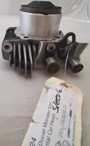 Ducati 2007 Monster 695 Engine Top End Cylinder Head - Thumbnail 4