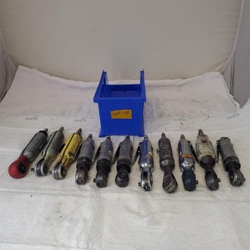 Lot of 11 Blue Point/Ingersoll Rand/Snap On Air Pneumatic Ratchet Wrench #60 - Thumbnail 3