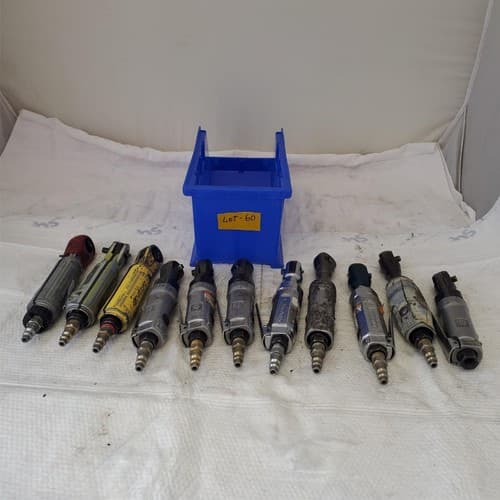 Lot of 11 Blue Point/Ingersoll Rand/Snap On Air Pneumatic Ratchet Wrench #60 - Thumbnail 4