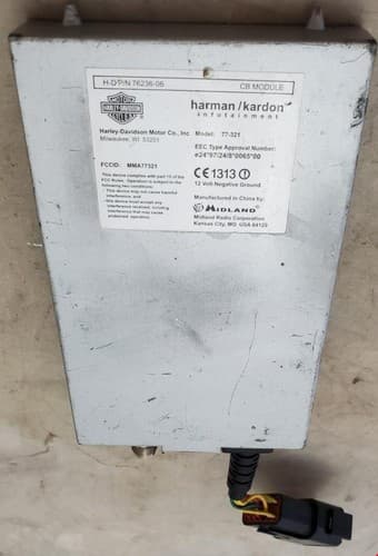 Harley Touring FLHTCU Electra Glide Harman Kardon Cb Module 77-321 76236-06 - Image 1