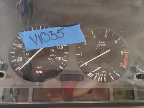 96-98 BMW Z3 E36/7 1.9L L4 DASHBOARD GAUGE CLUSTER SPEEDOMETER - Thumbnail 2