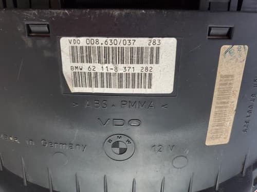 96-98 BMW Z3 E36/7 1.9L L4 DASHBOARD GAUGE CLUSTER SPEEDOMETER - Thumbnail 6